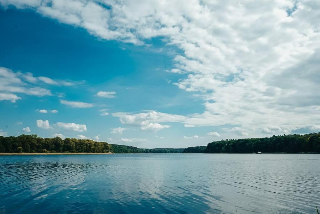 Holzhaus Direkt Am See Priepert Esterno foto