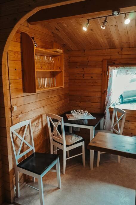 Holzhaus Direkt Am See Priepert Esterno foto